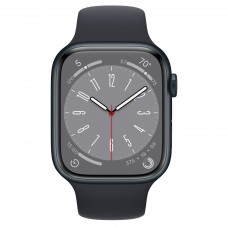 Išmanusis laikrodis Apple Watch Series 8 GPS 41mm Midnight Aluminum Case with Sport Band